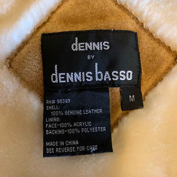 Dennis By Basso 100% Suede Leather Camel Coat Size Medium - Picture 8 of 14